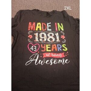 Born in 1981 T-shirt